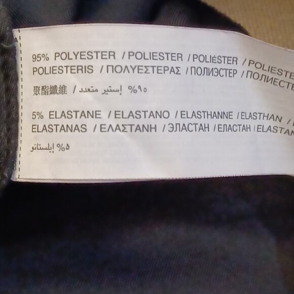 MNG Casualwear Women's Black Pleated Faux Wrap Mini Skirt. 4 - Picture 9 of 10